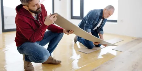 Vinyl installation | Brooks Flooring Services Inc