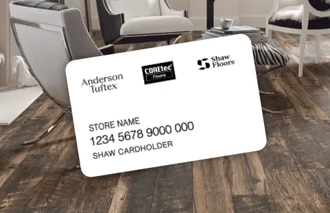 Financing card | Brooks Flooring Services Inc